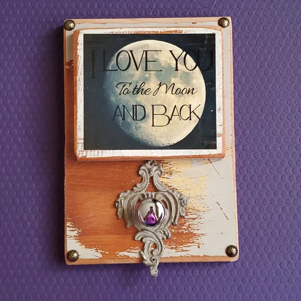 LOVE wall hanging/art hook